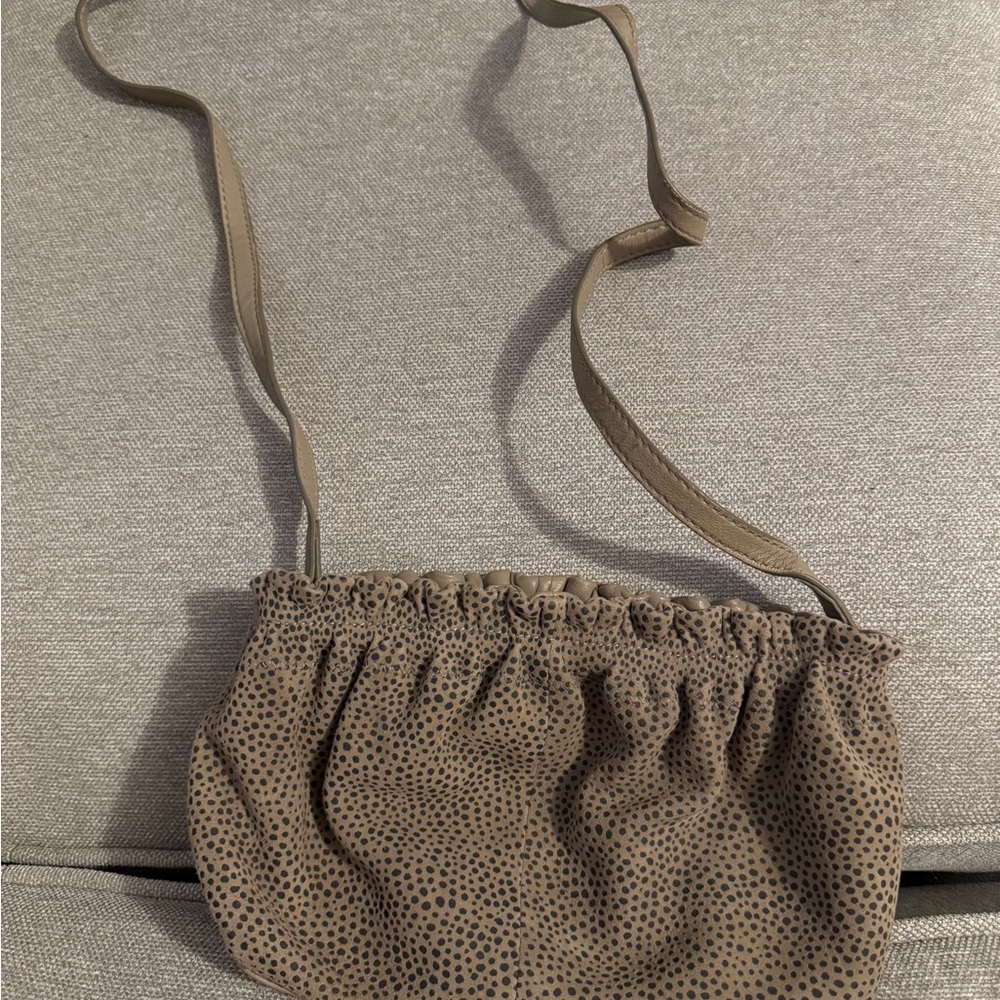 Stylish Tan Polka Dot Women's Bag